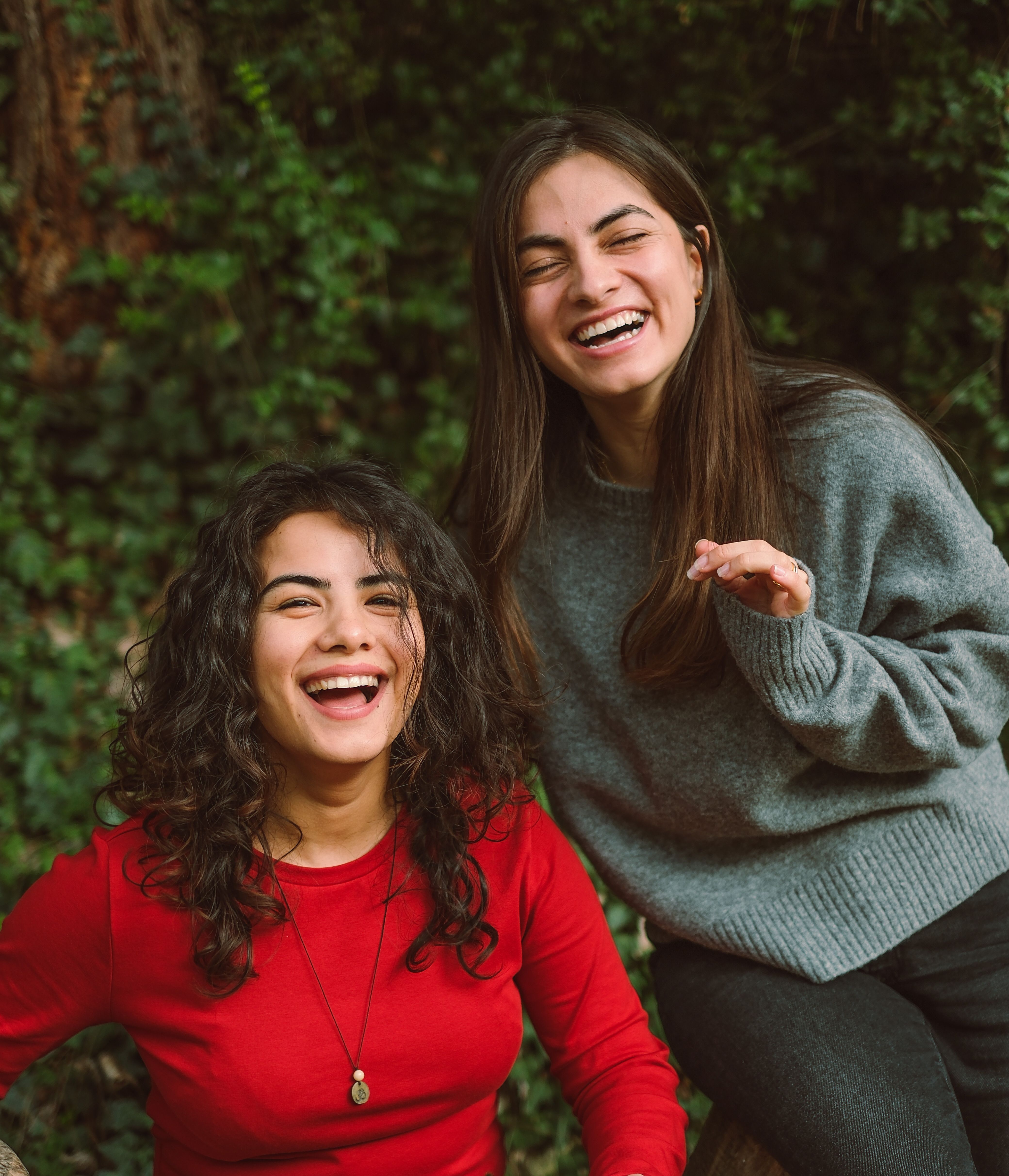 Two young South Asian women